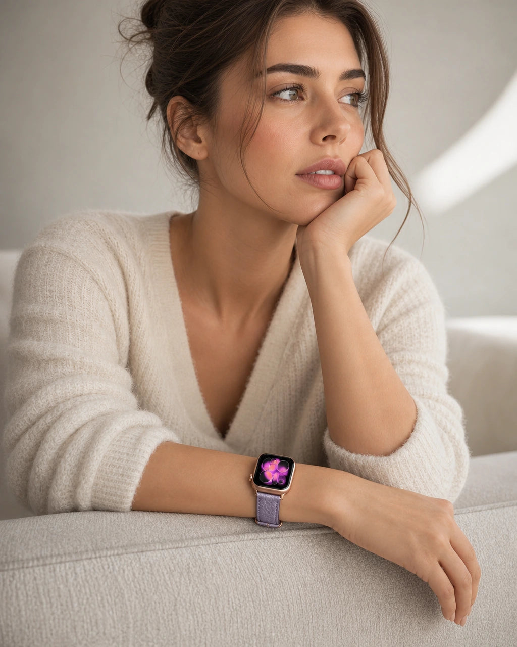 Apple Watch Deri Kordon | Lila Togo