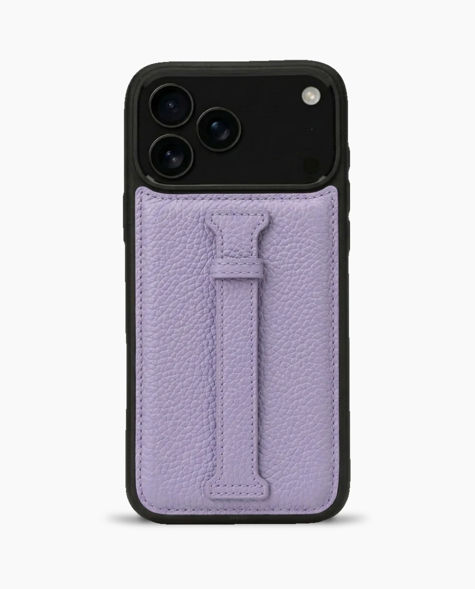 Kemerli Deri iPhone Kılıfı | Lila Togo