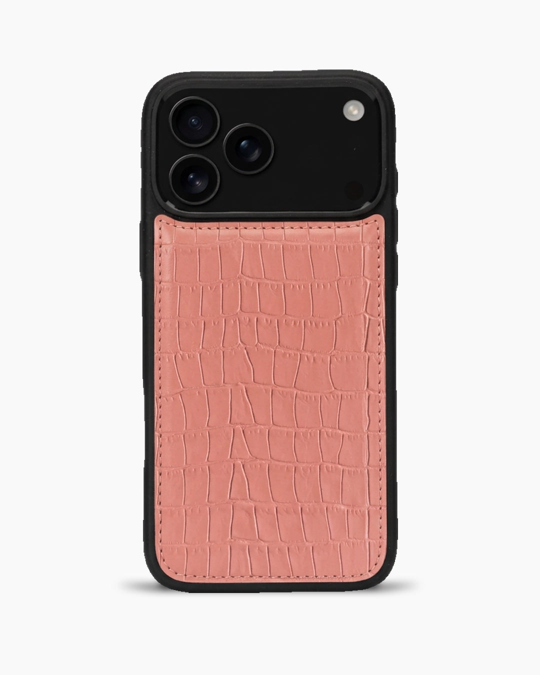 Premium iPhone Kılıfı | Somon Mat Croco