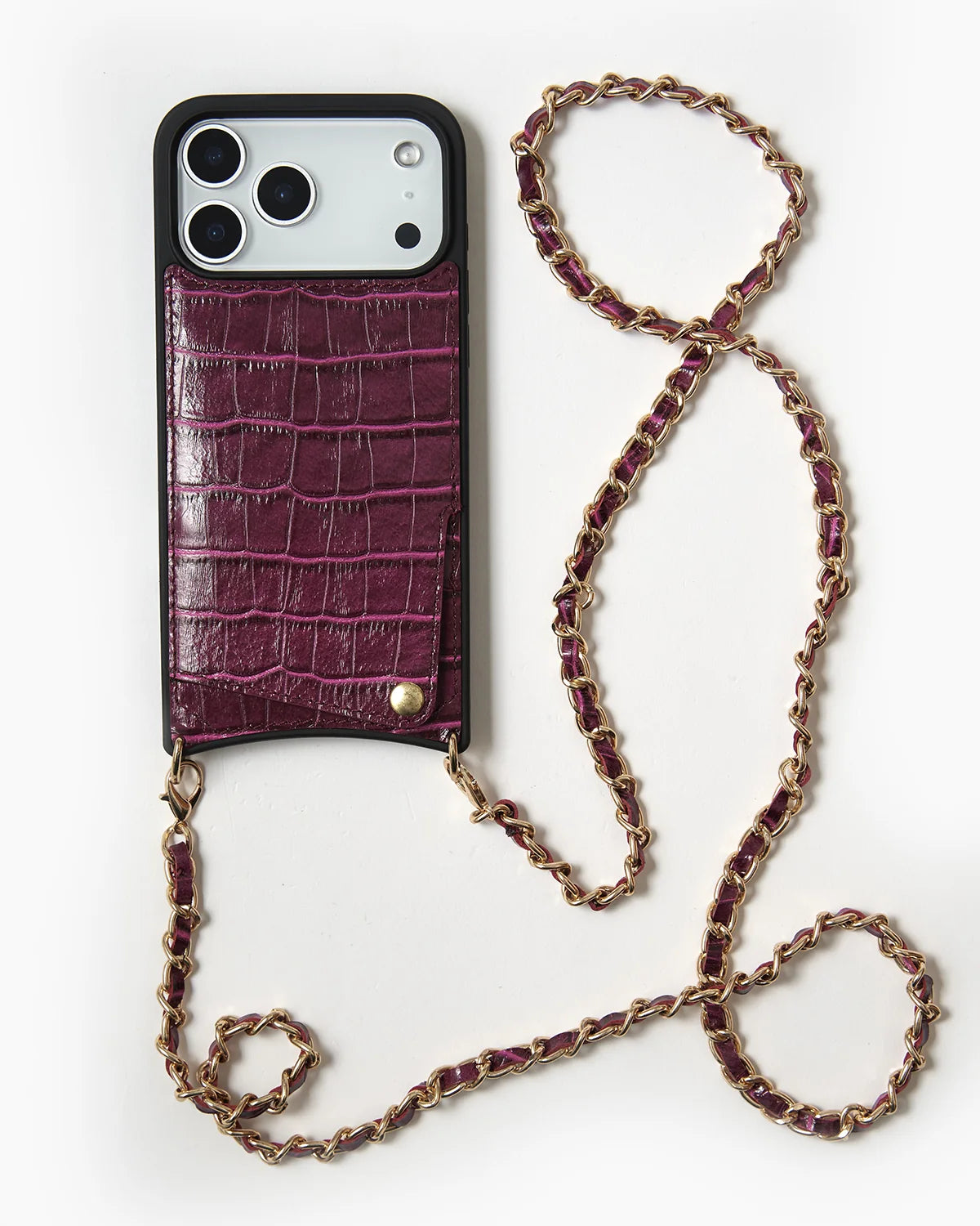 Mürdüm Croco Örgü Zincir Set