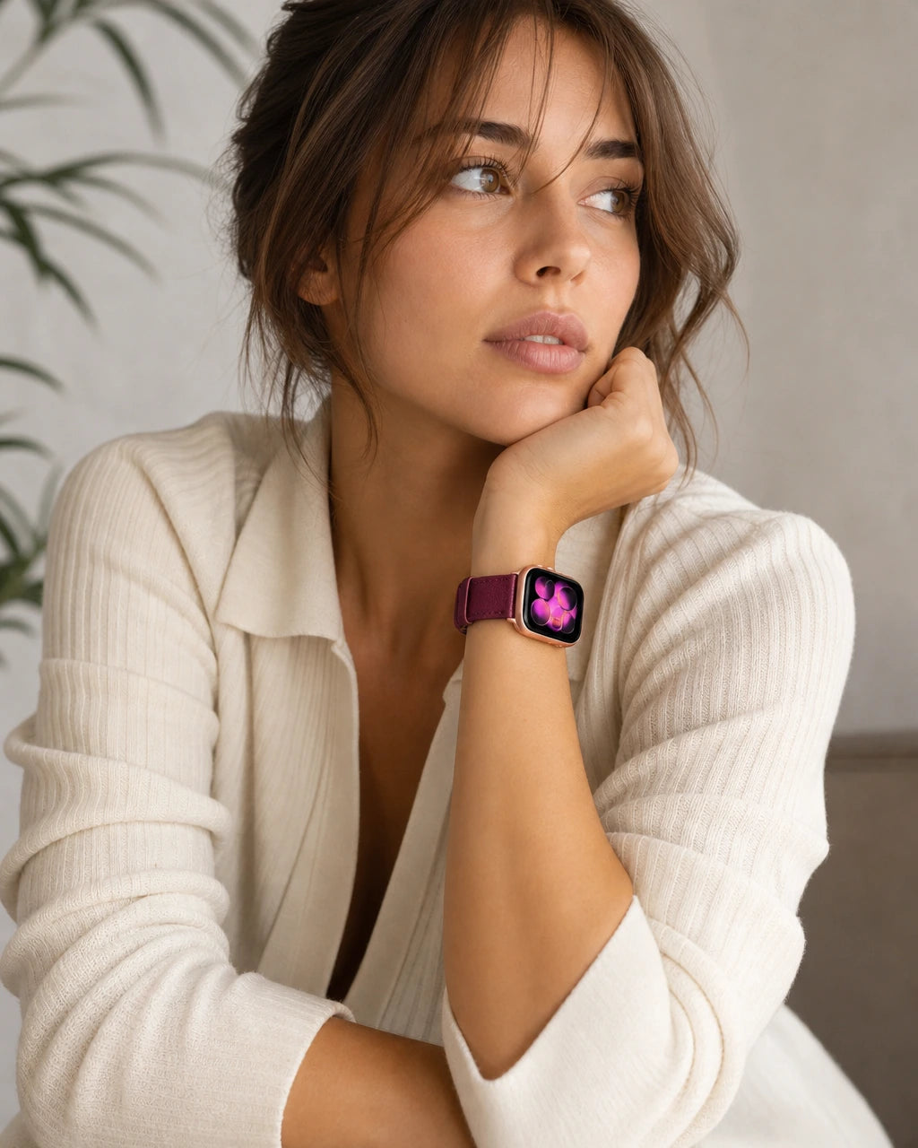 Apple Watch Deri Kordon | Mürdüm Togo