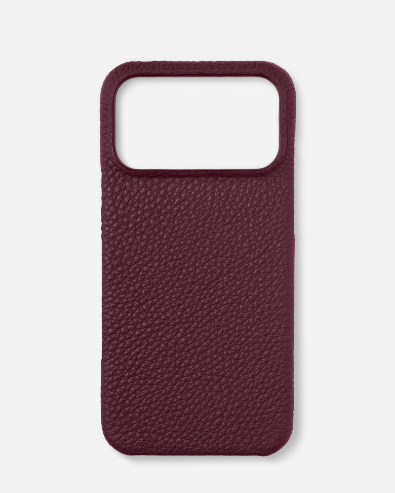 Deri iPhone Kılıfı | Mürdüm Togo