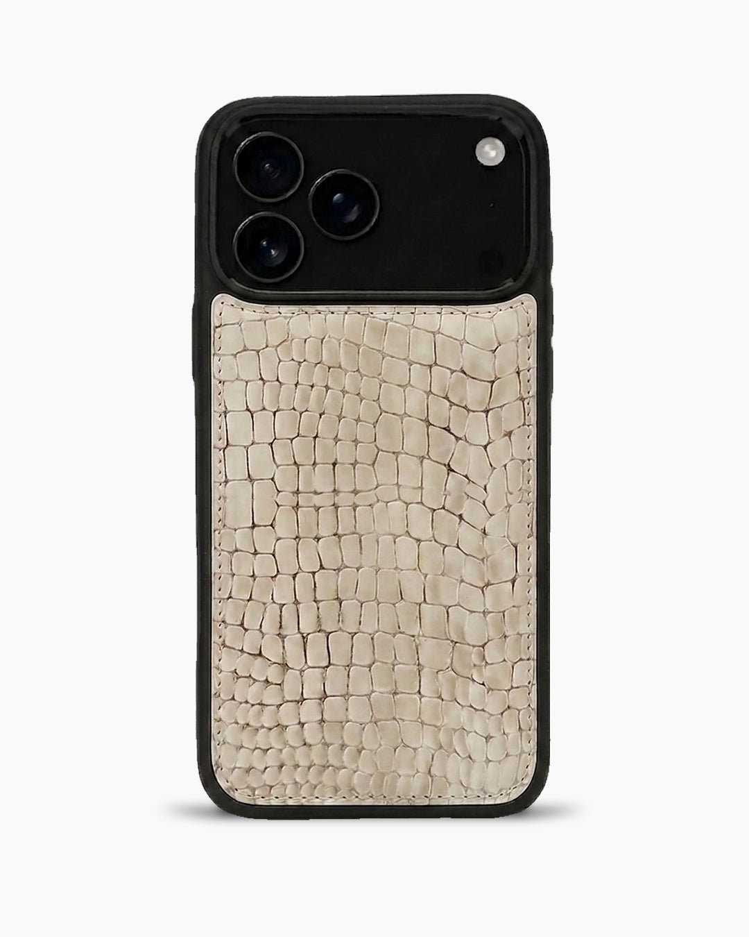 Premium iPhone Kılıfı | Natural Küçük Croco