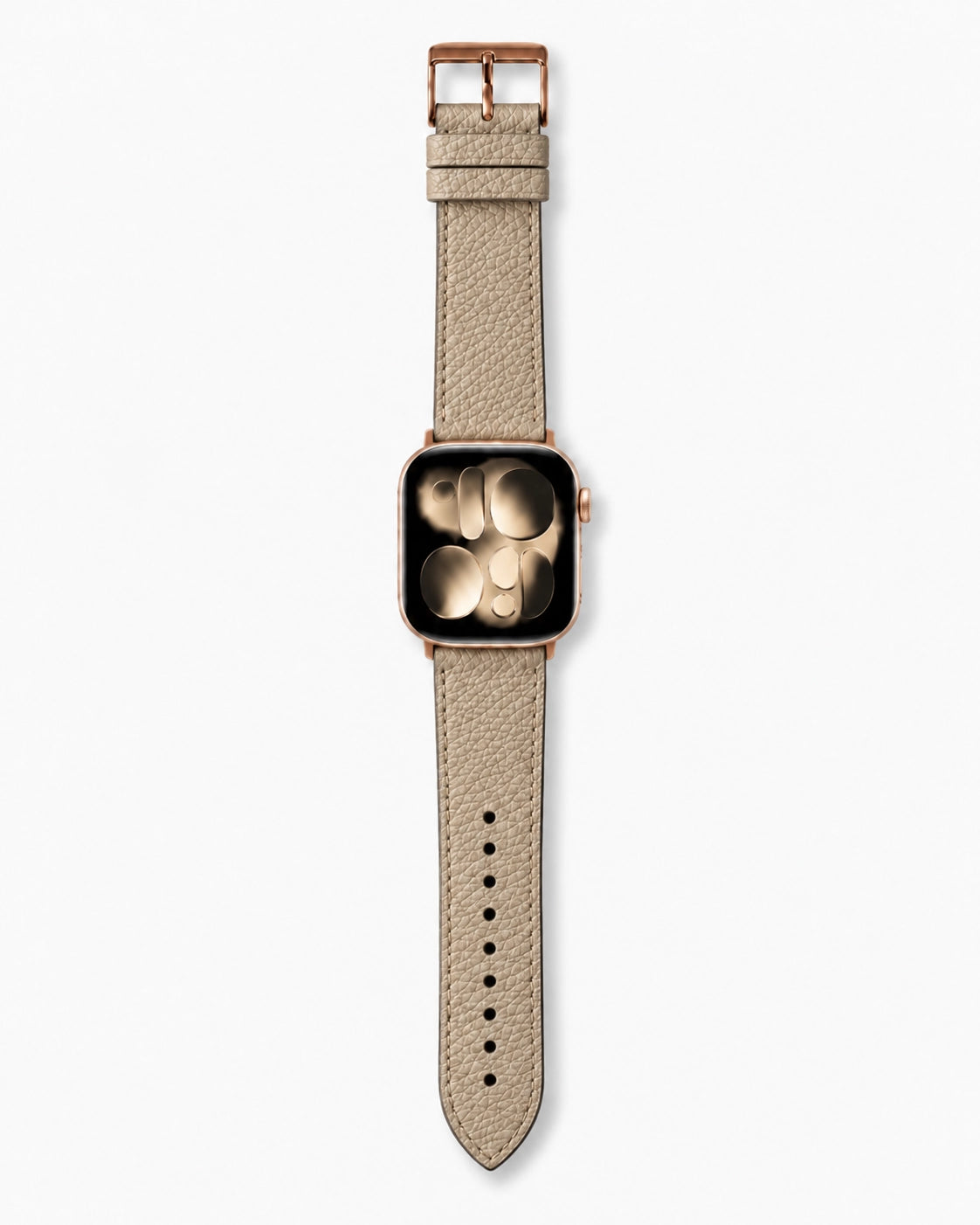 Apple Watch Deri Kordon | Parlak Vizon Togo