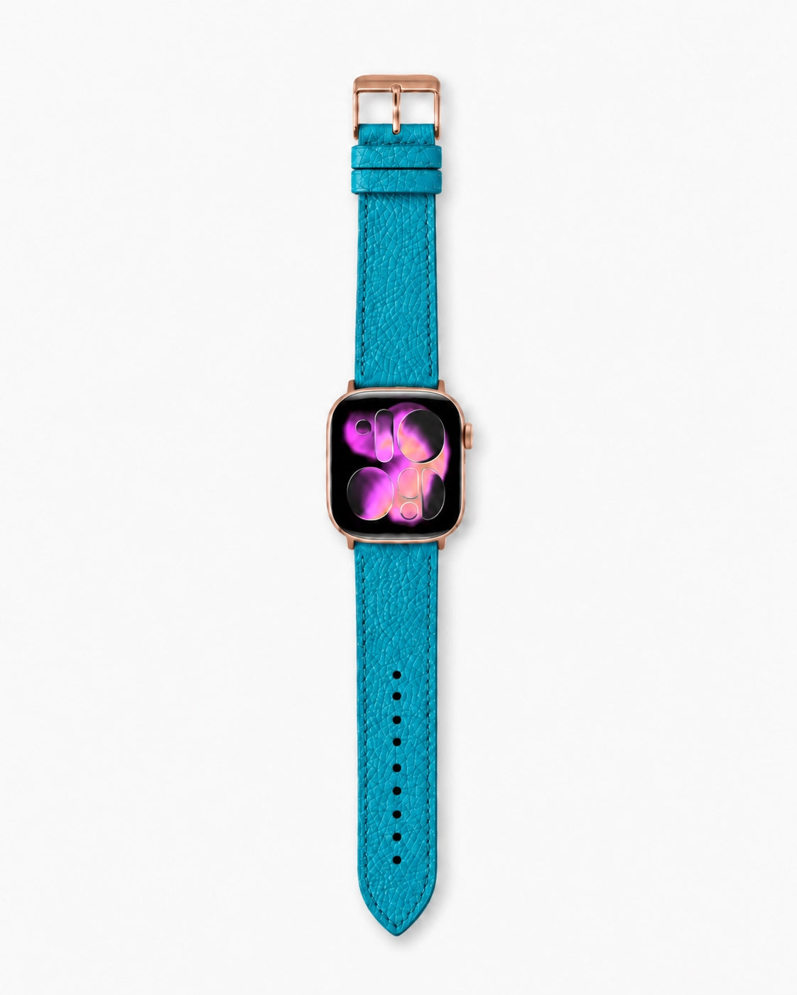 Apple Watch Deri Kordon | Petrol Mavi Togo