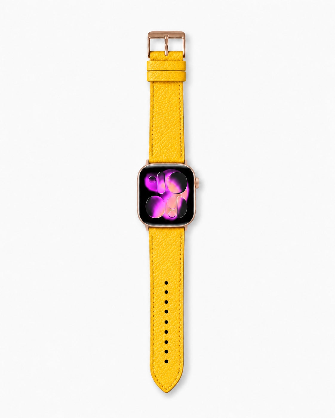 Apple Watch Deri Kordon | Sarı Togo
