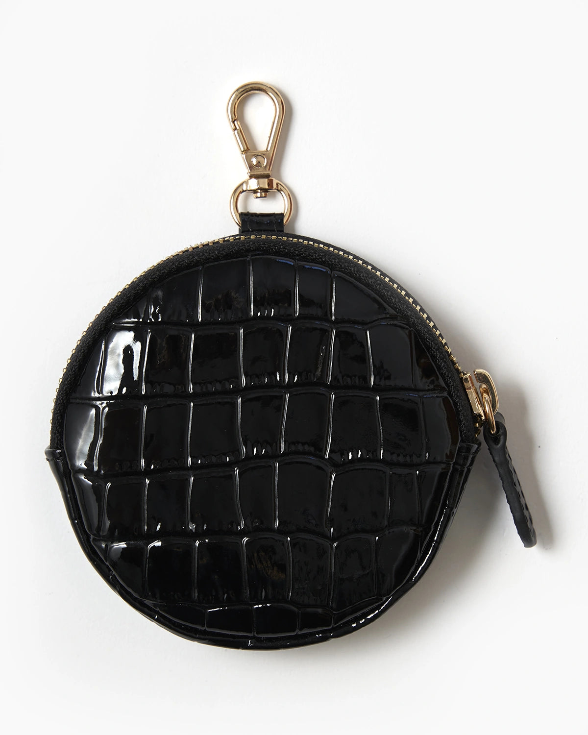 Siyah Croco Mini Cüzdan