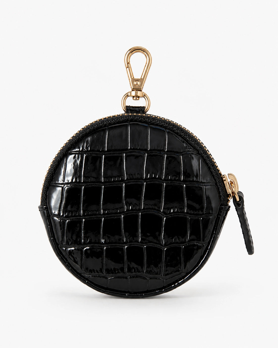 Siyah Croco Mini Cüzdan