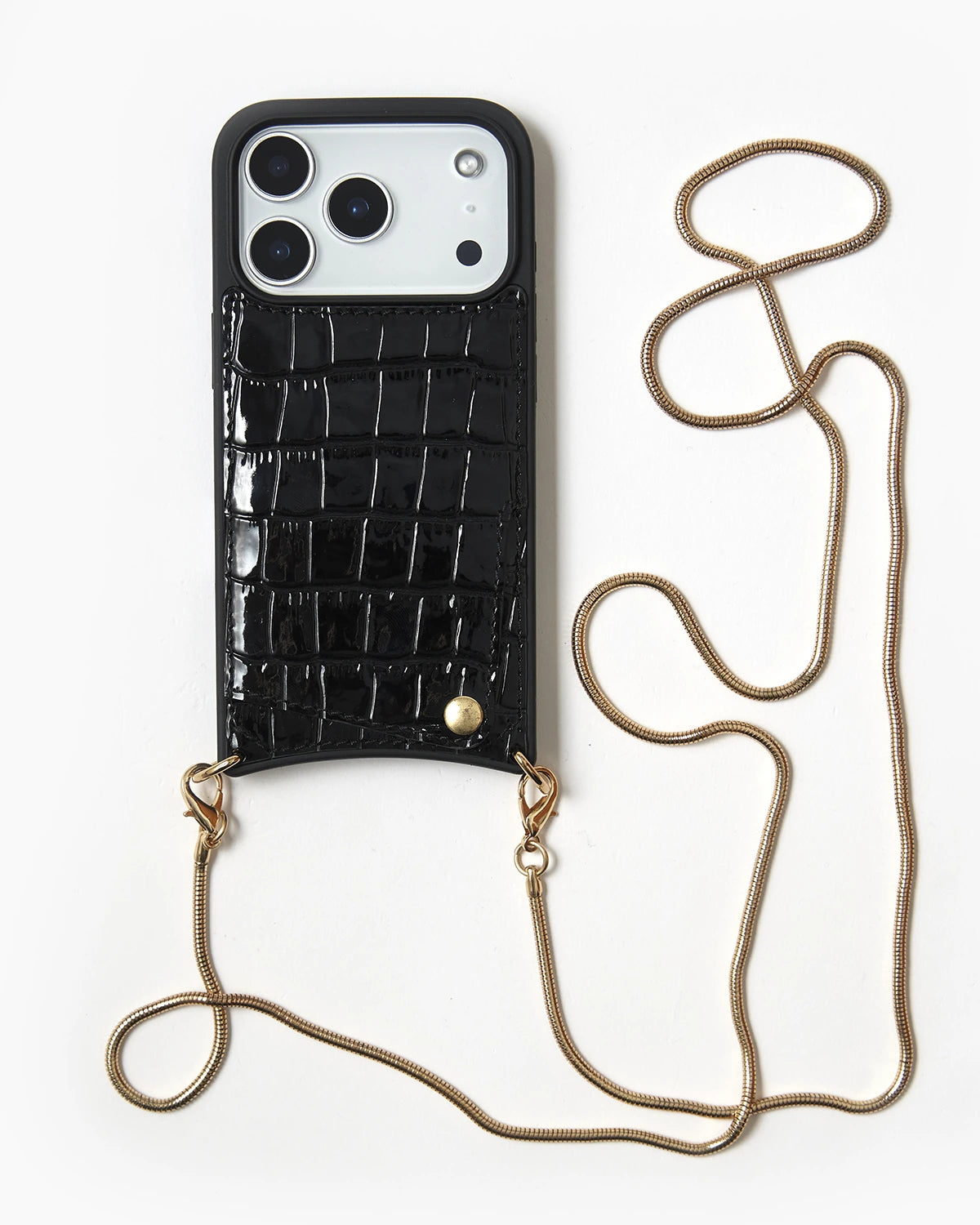 Siyah Croco Mini Cüzdan
