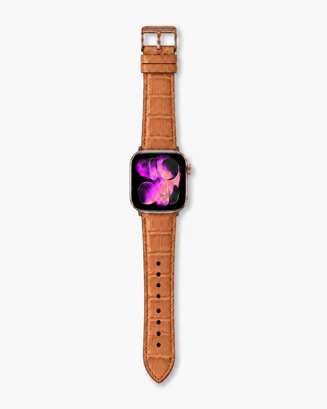 Apple Watch Deri Kordon | Taba Mat Croco