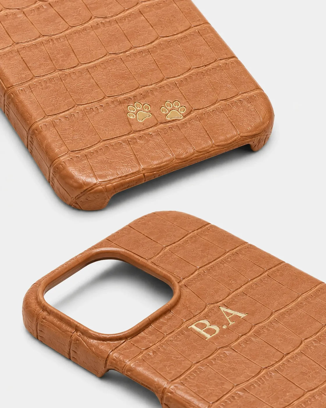 Taba Mat Croco Deri iPhone Kılıfı