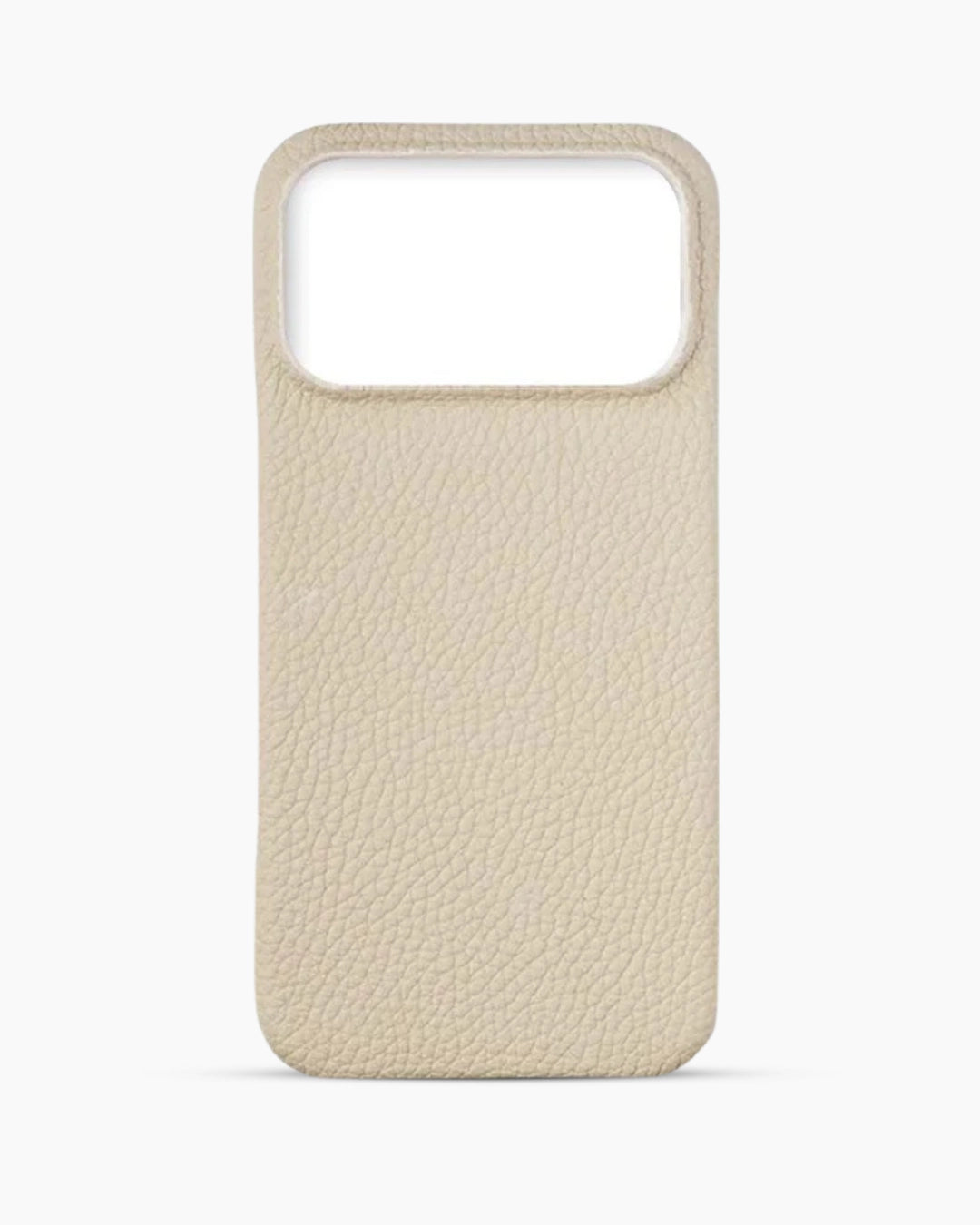 Deri iPhone Kılıfı | Beyaz Togo