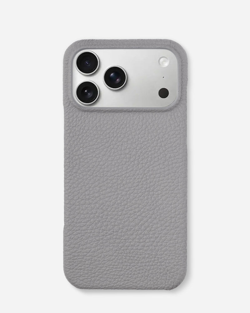 Deri iPhone Kılıfı - Gri Togo