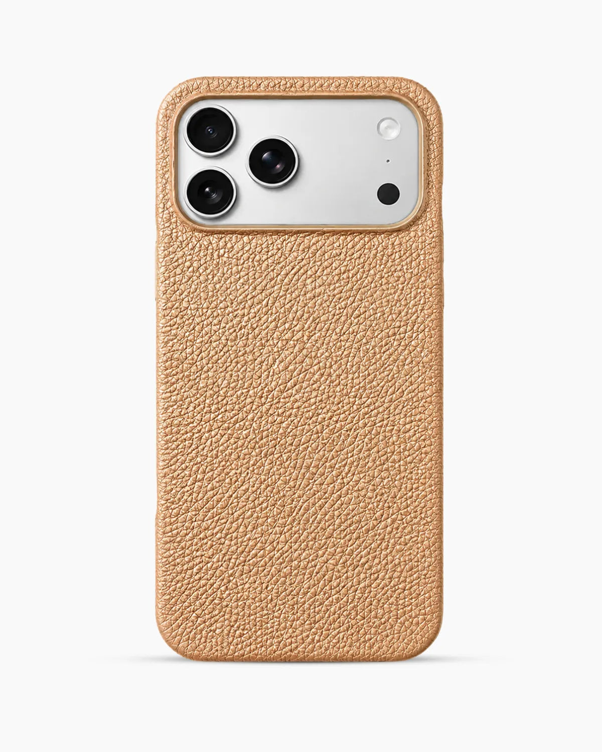 Deri iPhone Kılıfı | Parlak Rose gold Togo