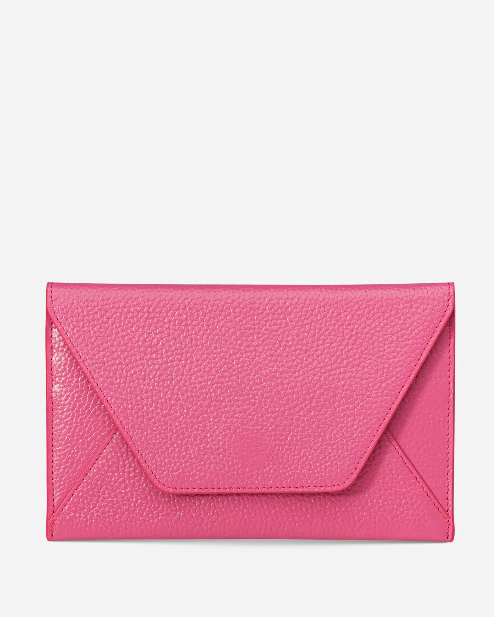 Deri Zarf Cüzdan Pembe Flotur