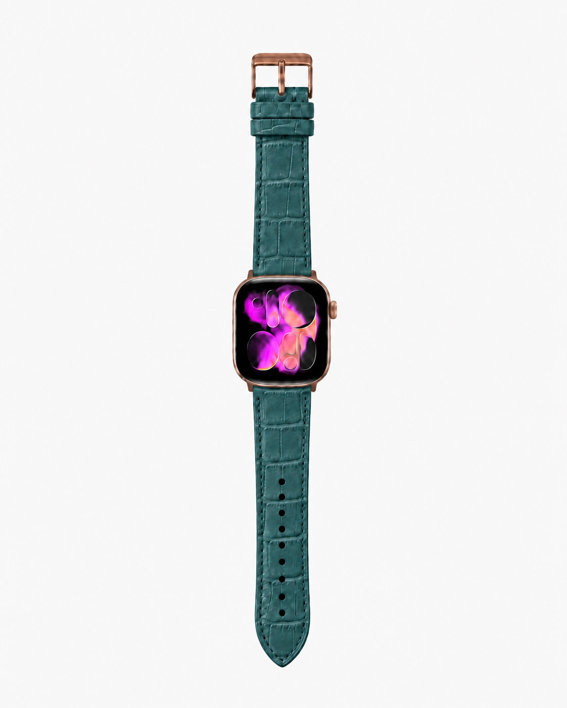 Apple Watch Deri Kordon | Yeşil Mat Croco