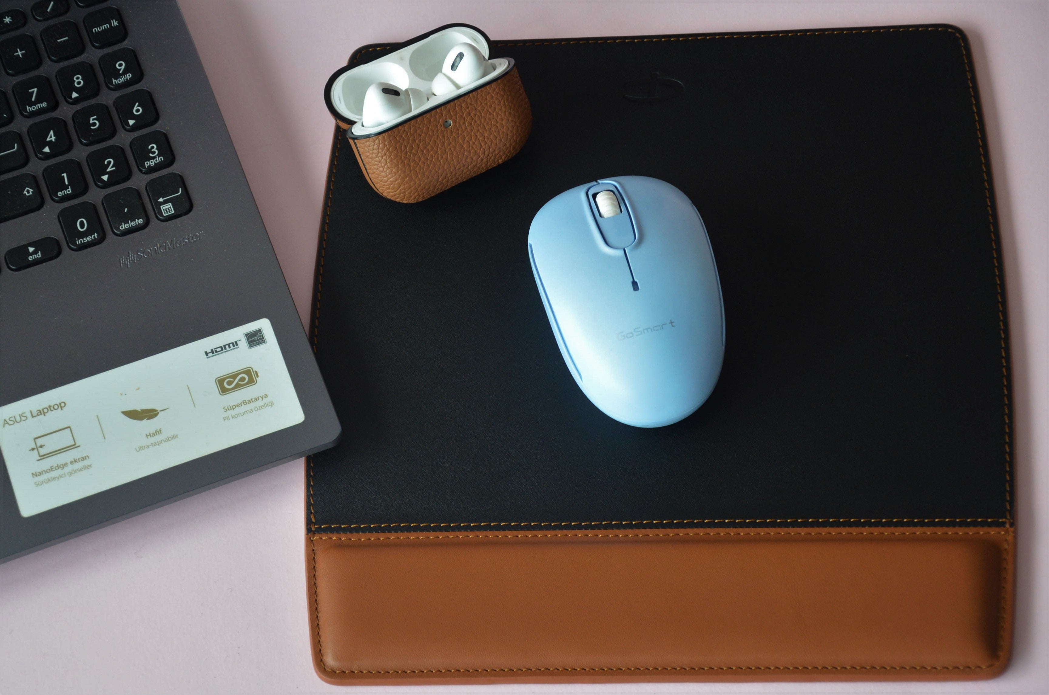 Deri Mouse Pad-Taba